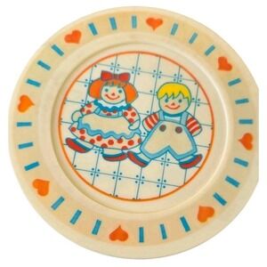 Vintage Chilton Globe Inc plastic child's‎  Toy Cup & Saucer 10 pieces